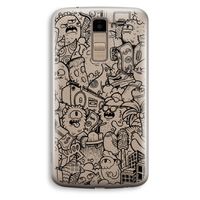 Vexx Black City : LG K10 (2016) Transparant Hoesje