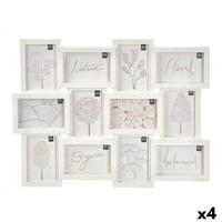 Muurfotlijst Gift Decor Wit Polypropyleen (4 Stuks)