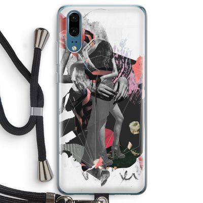 Dissimulation du réel: Huawei P20 Transparant Hoesje met koord