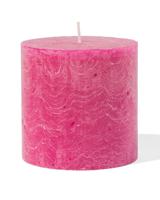 HEMA Rustieke Kaars 10x10 Hardroze (roze)