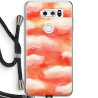 Lichte Wolken: LG V30 Transparant Hoesje met koord