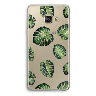 Tropische bladeren: Samsung Galaxy A3 (2016) Transparant Hoesje