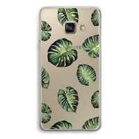 Tropische bladeren: Samsung Galaxy A3 (2016) Transparant Hoesje