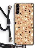 Terrazzo N°17: Samsung Galaxy S21 Plus Transparant Hoesje met koord