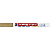 Krijtstift edding 4085 by Securit rond 1-2mm goud | 10 stuks