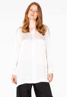 Yoek Blouse binding SILK | Beige | Maat 40