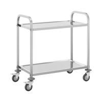 Serveerwagen - 2 planken - 95x50 cm - 72 kg - Royal Catering
