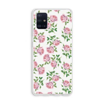 Kleine roosjes: Galaxy A51 4G Transparant Hoesje