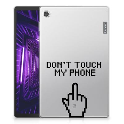 Lenovo Tab M10 Plus Print Case Finger Don't Touch My Phone Lenovo Tab M10 Plus Print Case Finger Don't Touch My Phone