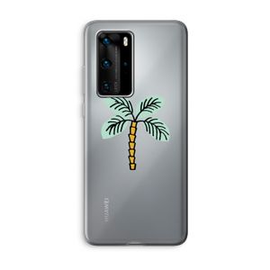 Palmboom: Huawei P40 Pro Transparant Hoesje