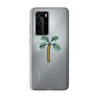 Palmboom: Huawei P40 Pro Transparant Hoesje