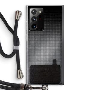 Musketon Halftone: Samsung Galaxy Note 20 Ultra / Note 20 Ultra 5G Transparant Hoesje met koord