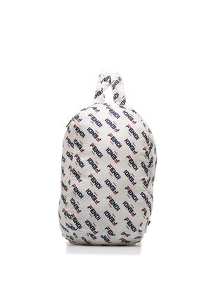 Fendi Pre-Owned x Fila Mania sac à dos (2016-2022) - Blanc