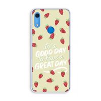 Don't forget to have a great day: Huawei Y6s Transparant Hoesje