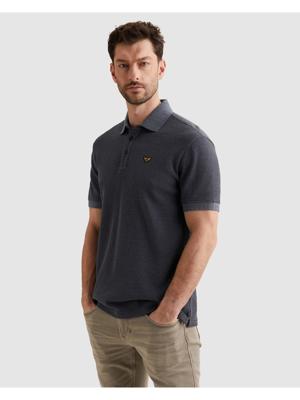 Pme Legend 2 Tone Textured Stripe Ppss2603862 Poloshirts 5278 Graphite