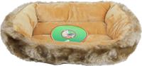 Knaagdierdivan luxe bruin/lichtbruin 30x20 cm - Gebr de boon