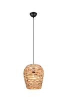 Trio Landelijke hanglampJean Ø 29cm rotan - R36221036