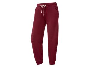 CRIVIT Dames sweatbroek (S (36/38), Donkerrood)