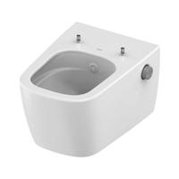 Douche WC Tece Neo | 54 cm | Rimless | Bidet functie-warm en koud water | Excl.Toiletzitting | Keramiek | Glans wit Douche WC Tece Neo | 54 cm | Rimless | Bidet functie-warm en koud water | Excl.Toiletzitting | Keramiek | Glans wit