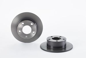 Remschijf COATED DISC LINE BREMBO, Remschijftype: Massief, u.a. für Audi, VW, Skoda