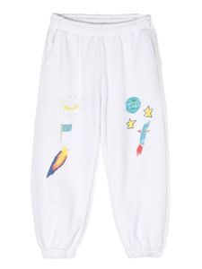 Kids Worldwide pantalon de jogging imprimé - Blanc