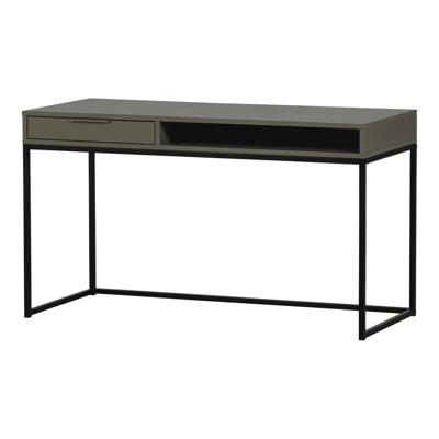 WOOOD Bureau 'Nore' Grenenhout, kleur Mud