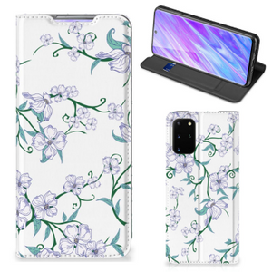 Samsung Galaxy S20 Plus Uniek Smart Cover Blossom White