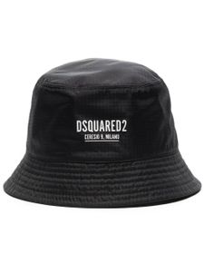 DSQUARED2 casquette à logo imprimé - Noir