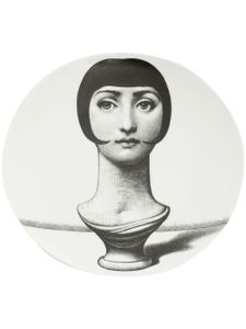 Fornasetti assiettes imprimée - Noir