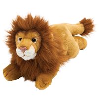 Pluche knuffel dieren Leeuw 33 cm - thumbnail