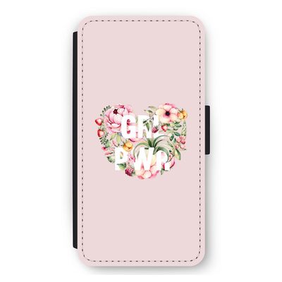 GRL PWR Flower: iPhone 11 Flip Hoesje