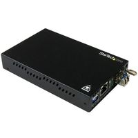 StarTech.com Gigabit Ethernet koper naar glasvezel media converter SM LC 20 km - thumbnail