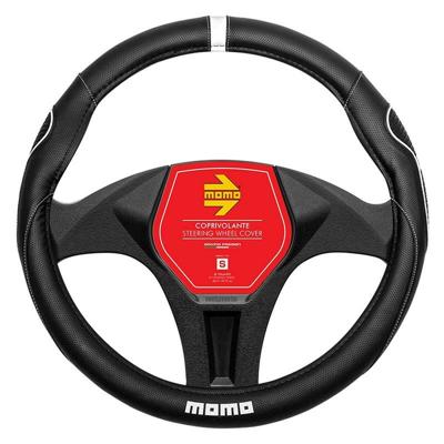 Stuurhoes Momo MOMLSWC014BWS Zwart/Wit Ø 36 cm