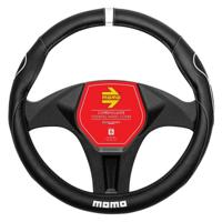 Stuurhoes Momo MOMLSWC014BWS Zwart/Wit Ø 36 cm