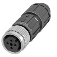 BALLUFF BCC06ZY Sensor/actuator connector, niet geassembleerd M12 x 1 Aantal polen (sensoren): 5 1 stuk(s)