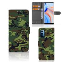 OPPO Reno 4 Pro 5G | Telefoon Hoesje | Army Dark