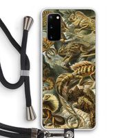 Haeckel Lacertilia: Samsung Galaxy S20 Transparant Hoesje met koord