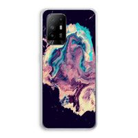 Cosmic Silence: Oppo A95 5G Transparant Hoesje