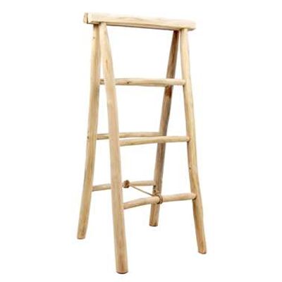 HSM Collection handdoekenrek Dana - licht teakhout - 50x8,5/45x100 cm