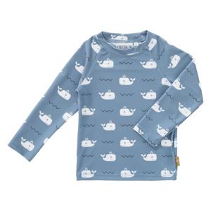 Fresk UV top longsleeve Whale Blue Fog - maat 62/68