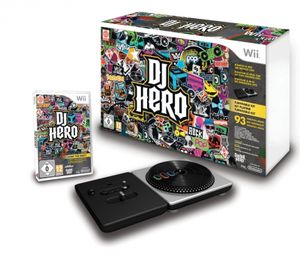 DJ Hero + Draaitafel
