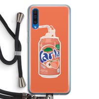 S(peach)less: Samsung Galaxy A50 Transparant Hoesje met koord