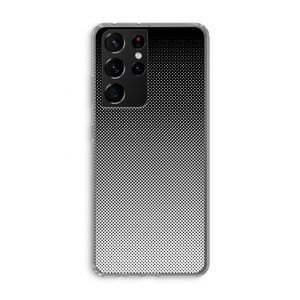 Musketon Halftone: Samsung Galaxy S21 Ultra Transparant Hoesje