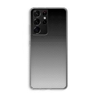 Musketon Halftone: Samsung Galaxy S21 Ultra Transparant Hoesje