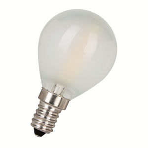 BAIL led-lamp, wit, voet E14, 1W, temp 2700K