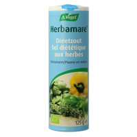 A Vogel Herbamare dieetzout natriumarm eko bio 125 Gram