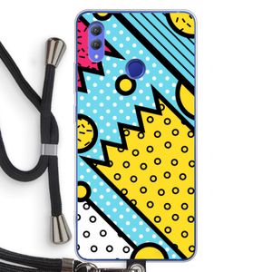 Pop Art #1: Honor Note 10 Transparant Hoesje met koord