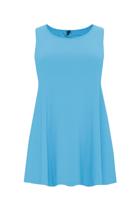 Yoek Singlet flare | Blauw | Maat Plus