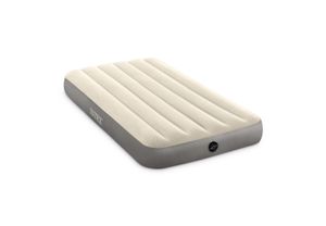 Intex 64101 luchtbed Eenpersoons matras Beige, Grijs