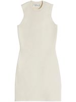 Victoria Beckham robe courte à design moulant - Blanc